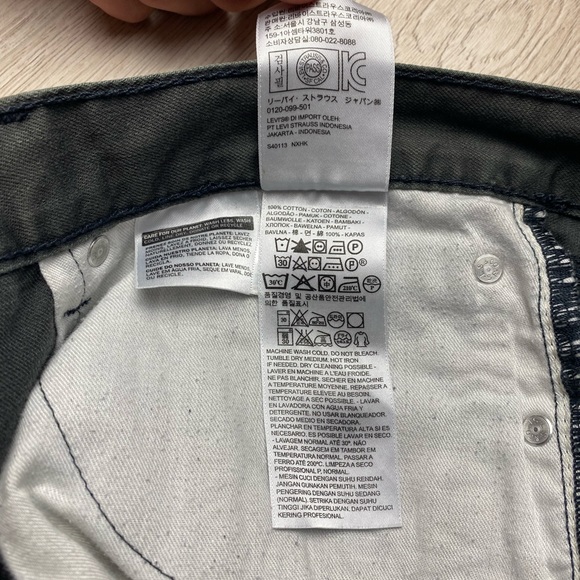 Levi’s White Tab Jeans 33/30 - Picture 11 of 12